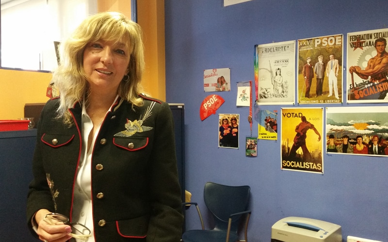 Carmen Pérez Gil, portavoz del PSOE en el Ayuntamiento de Rivas Vaciamadrid