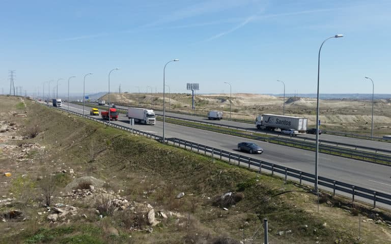 M-50 a su paso por Rivas