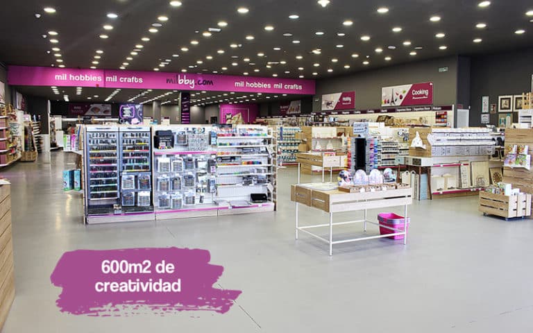 Milbby tienda de manualidades en Rivas