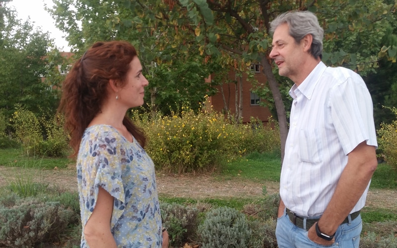 Cristina Arévalo y Ricardo Mur, concejales no adscritos en Rivas