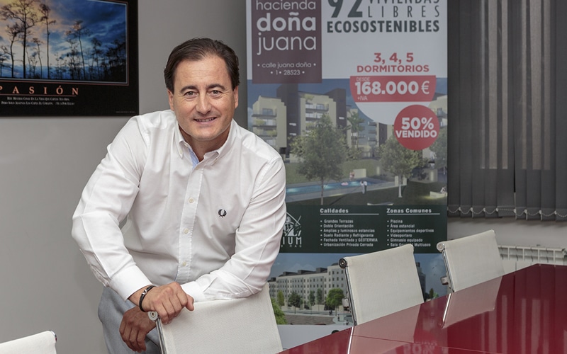 Antonio Sánchez, gerente de Vilsa Grupo Inmobiliario (Foto: Fernando Galán)