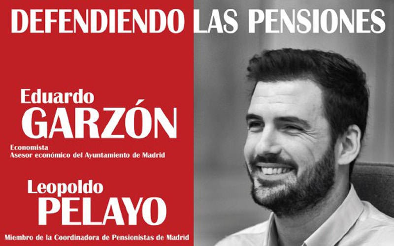 Cartel de acto público en defensa de las pensiones (Plataforma de Rivas en Defensa de las Pensiones)