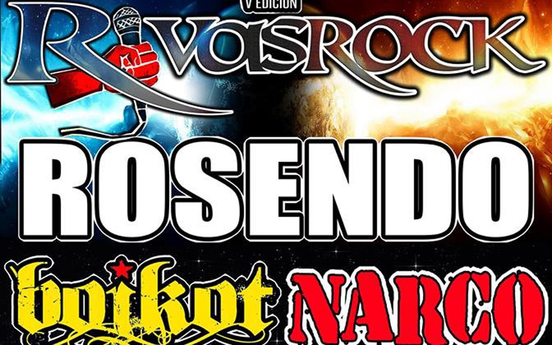 Rosendo, Boikot y Narco lideran el cartel de la V edición de Rivas Rock