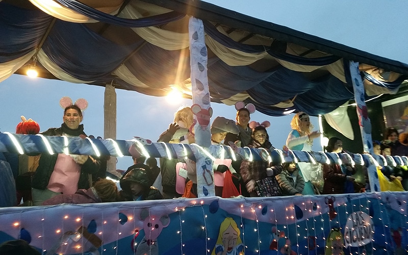 Cabalgata de los Reyes Magos de Rivas Vaciamadrid de 2018 (Fuente: Diario de Rivas)