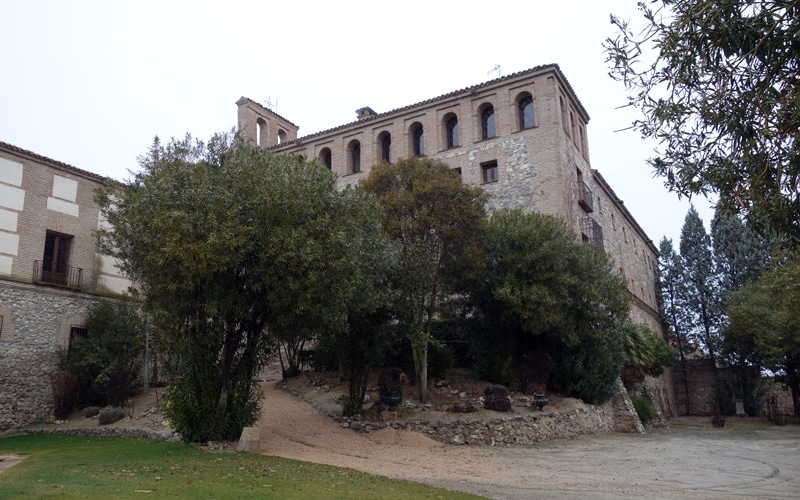 Fachada lateral y trasera del antiguo convento mercedario de Rivas (Autor: Vicente Núñez)