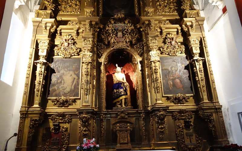 Retablo de la capilla del Cristo de Rivas (Autor: Vicente Núñez)