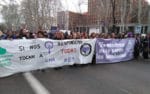 Manifestación feminista en Madrid