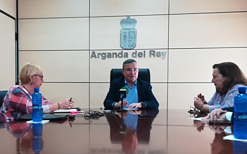 El alcalde de Arganda del Rey, Guillermo Hita