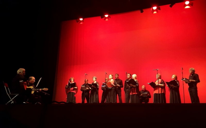 El coro clásico español formado por personas mayores. Imagen facilitada por el Ayuntamiento.
