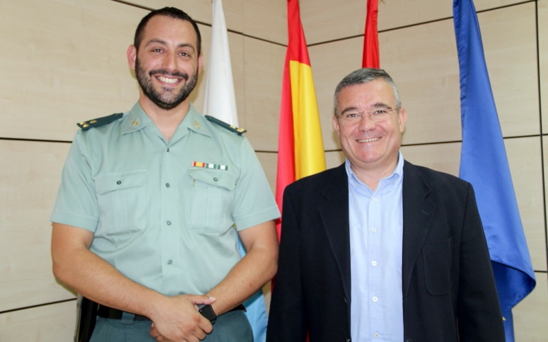 Hétor Mora y Guillermo Hita. Imagen cedida por el Ayuntamiento de Arganda del Rey