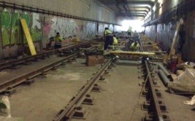 Metro sustituirá parte de los carriles de la línea 9B a su paso por Rivas