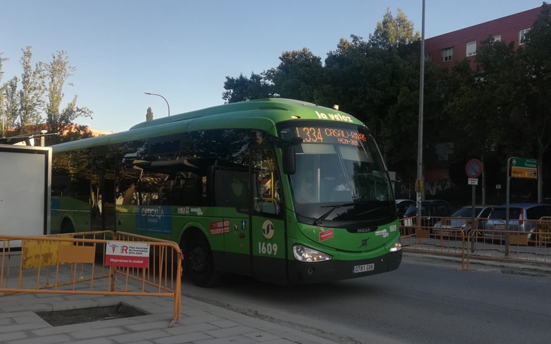 Crece un 6,66 el uso del autobús en Rivas y se disparan los viajes en la línea urbana tras los cambios en las líneas