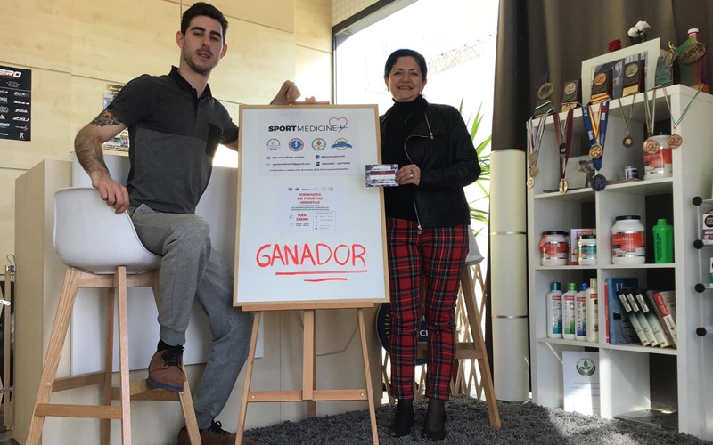 Carmen, ganadora del sorteo de SportMedicine