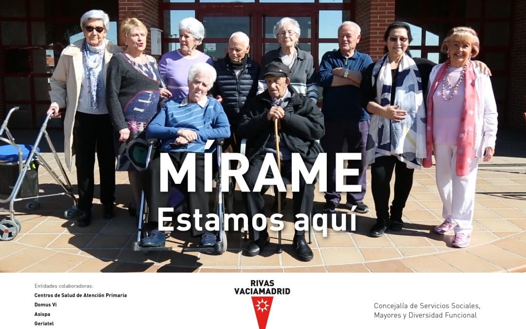 ‘Mírame, estoy aquí’: Rivas reivindica a las personas mayores
