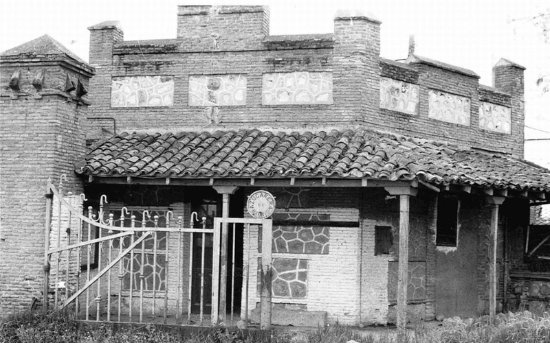 Imagen de la casita del guardia de la Azucarera