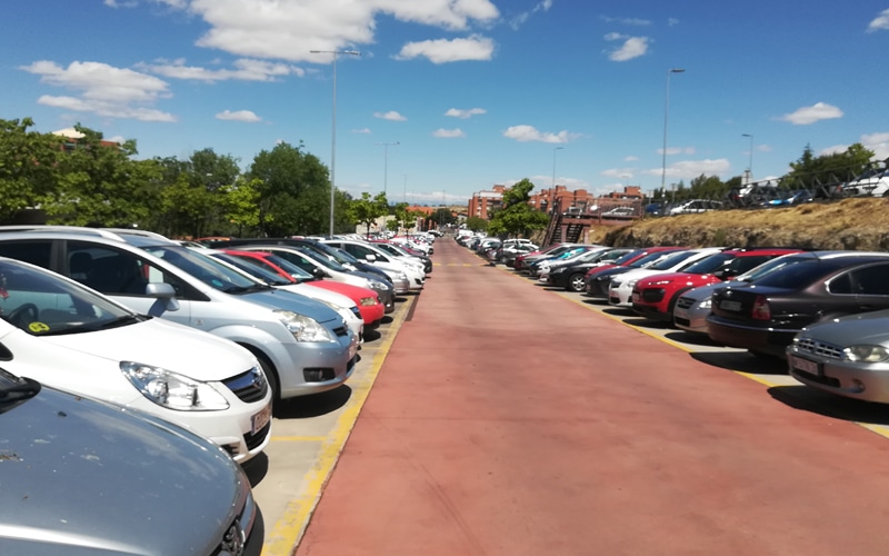 Aparcamiento disuasorio del Metro de Rivas Urbanizaciones