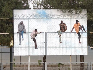 Las 'otras' vallas artísticas del proyecto de arte urbano en Rivas
