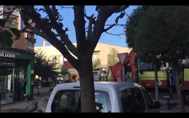 Así ha amanecido Arganda tras la tormenta