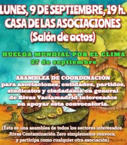 asamblea rivas huelga clima convocatoria