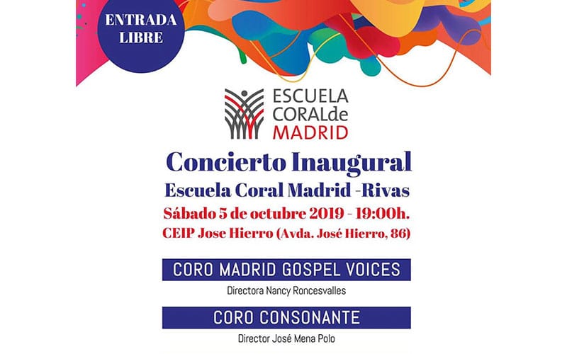 COncierto escuela coral de madrid