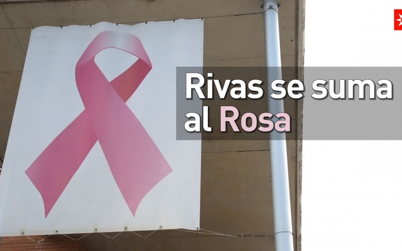 Rivas se suma al rosa contra el cáncer de mama