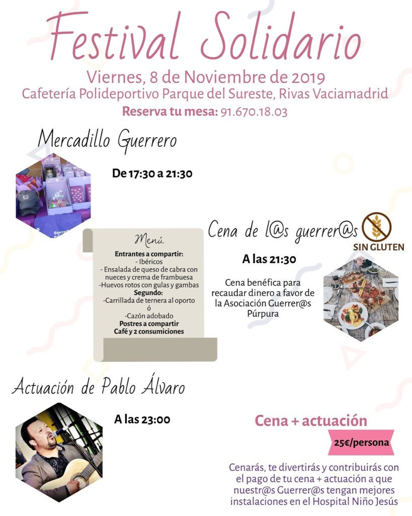festival solidario polideportivo guerreros parque sureste rivas