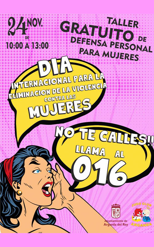 Taller defensa personal Arganda