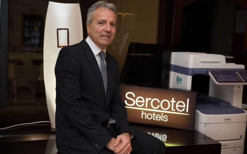 Paul García, director de los Hoteles Sercotel AB Rivas y AB Arganda