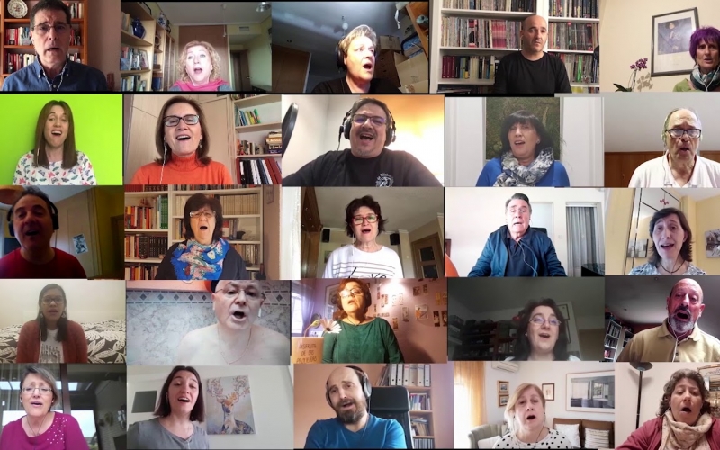 'Libre': el regalo musical de la Asociación Coro Rivas desde el confinamiento