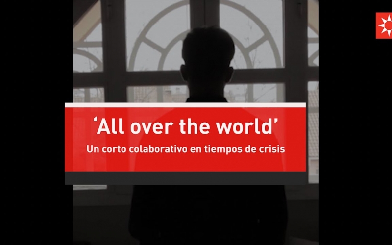 'All over the world': un corto colaborativo desde el confinamiento ripense
