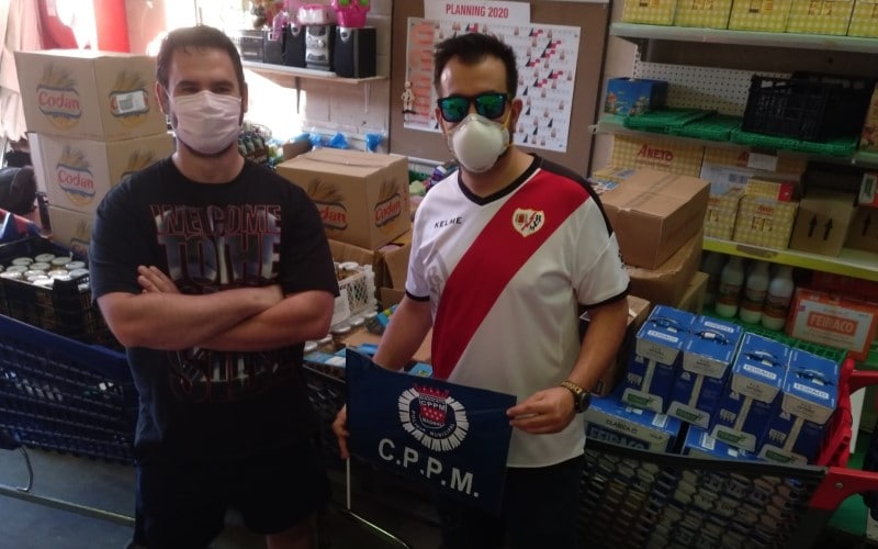 El sindicato CPPM dona más de 450 kilos de comida a la Red de Recuperación de Alimentos de Rivas