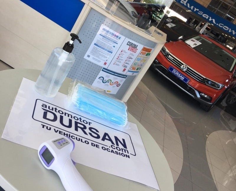 Automotor Dursan ha adoptado todas las medidas de seguridad frente a la Covid-19