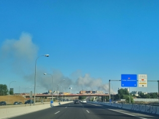 Incendio en Valdemingómez