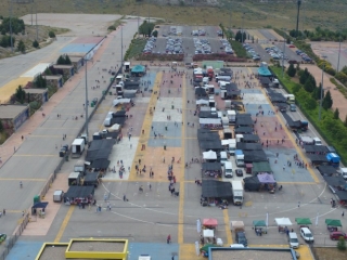 El Mercado Central de Rivas, a vista de dron