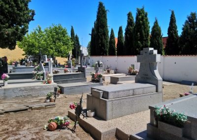 El cementerio de Rivas Vaciamadrid, en 2020