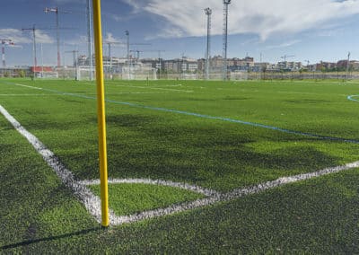 Campo de fútbol del Centro Deportivo Supera Rivas La Luna (©Fernando Galán)