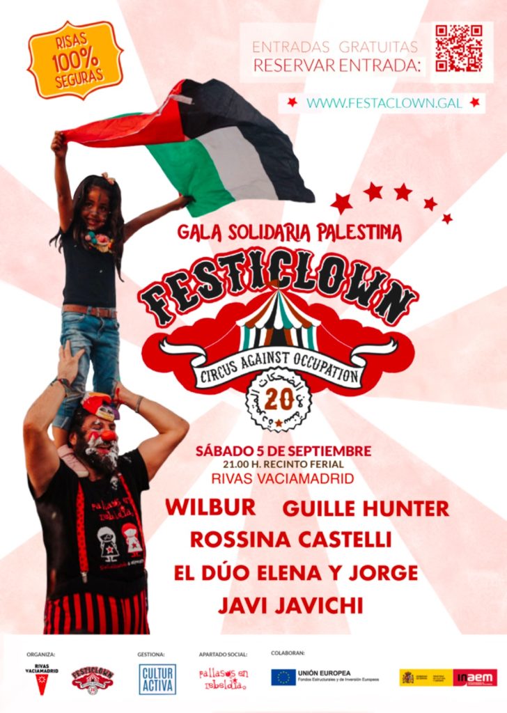 Gala Festaclown Palestina Rivas 2020
