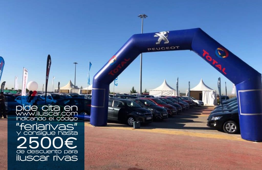 Feria del Automóvil de Rivas 2020: hasta 2.500 euros de descuento en vehículos nuevos y de ocasión en Iluscar
