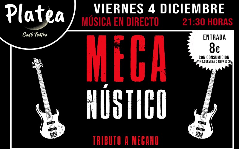 ‘Meca Nústico’: tributo a Mecano en Café Teatro Platea