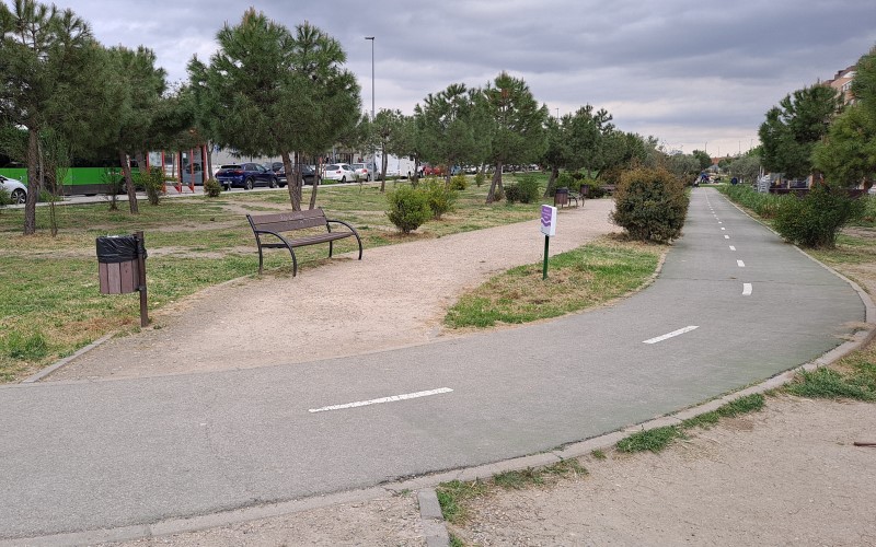 Rivas convertirá las aceras bici en “zonas de paseo peatonal accesibles”