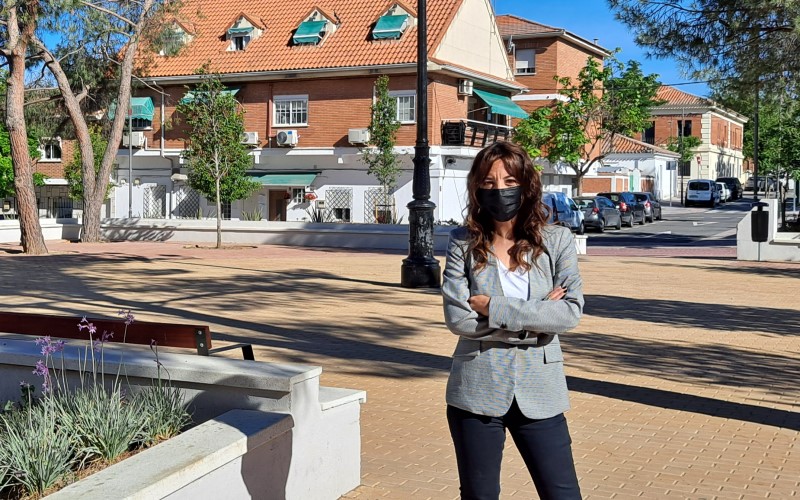Amaya Gálvez, concejala del barrio Este: «La percepción de que el Casco está abandonado por el Ayuntamiento de Rivas no es real»