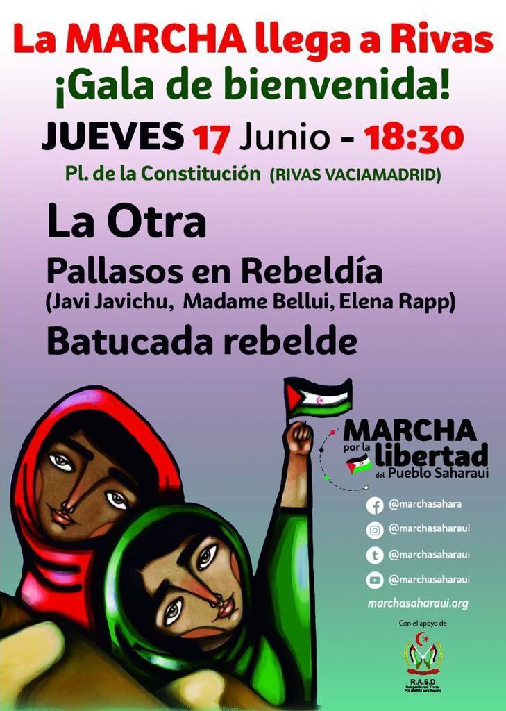Marcha por la libertad del pueblo saharaui