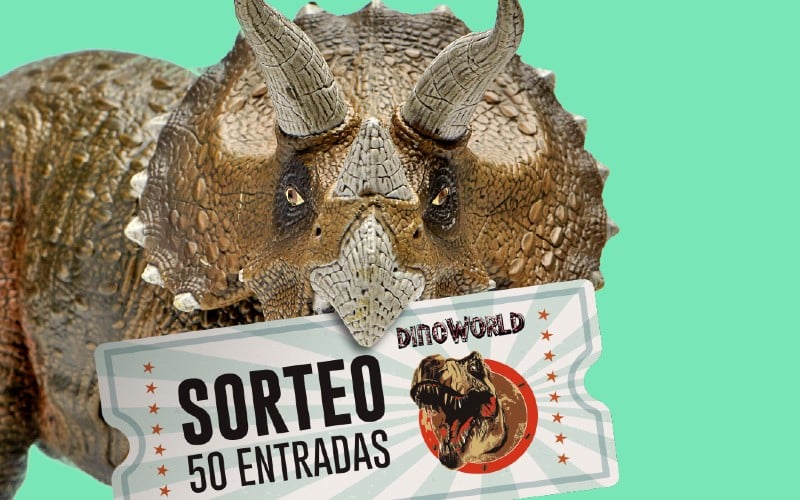 Sorteo 50 entradas DinoWorld centro comercial H2O
