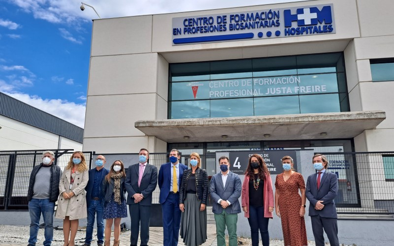 Inauguración del Centro de Formación en Profesiones Biosanitarias de HM Hospitales en Rivas Vaciamadrid (©Diario de Rivas)