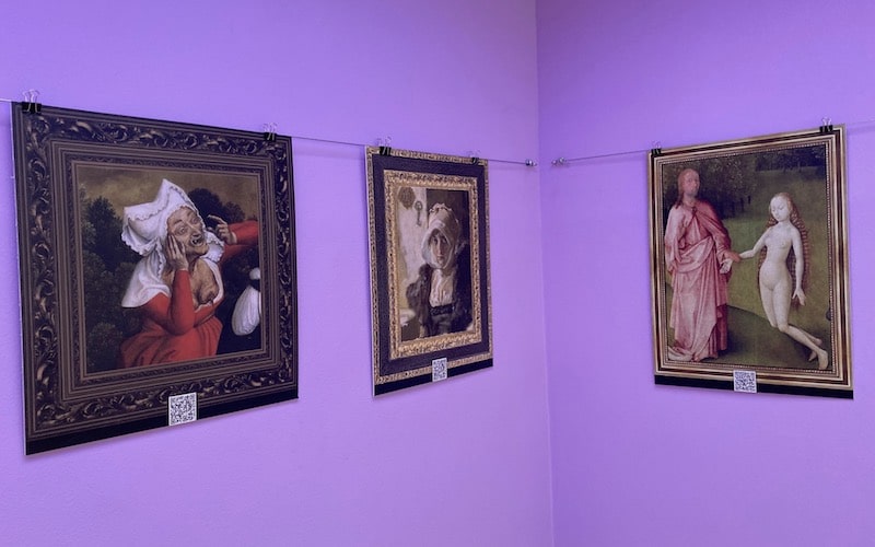 Exposición 'Nos vemos como nos han pintado', en la Casa Feminista de Rivas