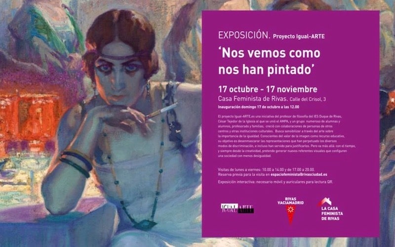 ‘Nos vemos como nos han pintado’: exposición Casa Feminista de Rivas