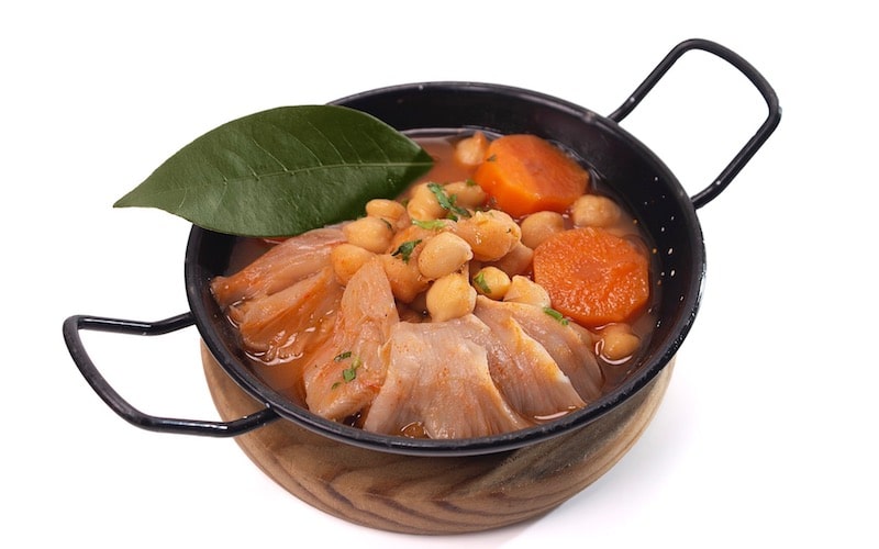 'Callos veganos pícaros', Restaurante El Pícaro Mediterrasian, C/ Pamplona, 7