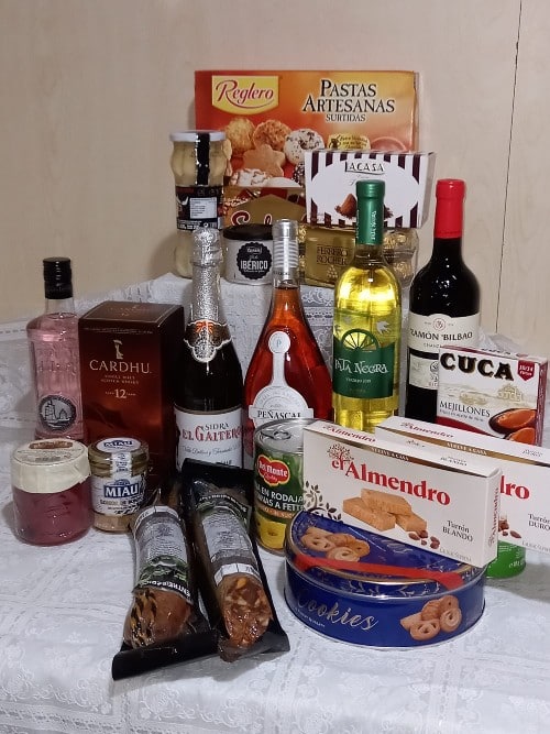Cesta de Navidad especial El Gavilán