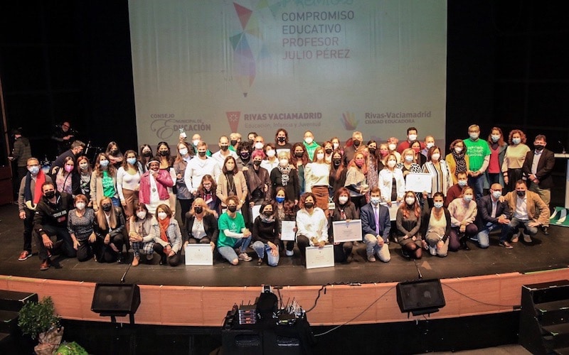 Votaciones para los premios de Rivas al Compromiso Educativo Julio Pérez: hasta el 13 de noviembre