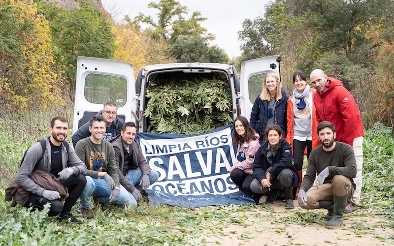 Jornada voluntaria en Rivas: libera a los ríos de una especie invasora